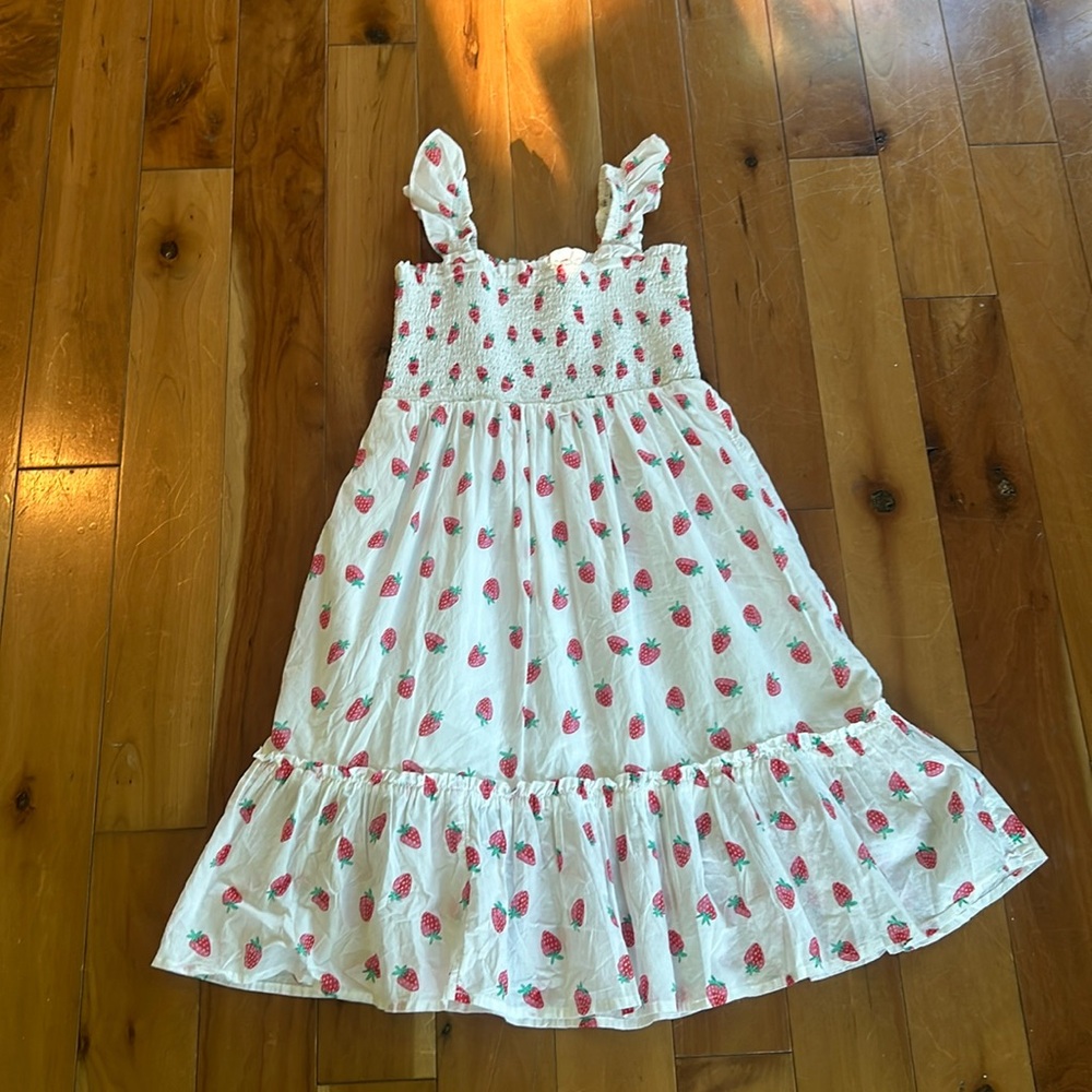 cute kids strawberry dress
